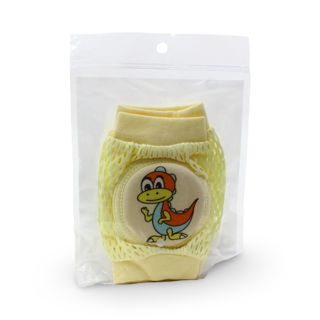 Baby Knee Pads – Dinosaur Yellow
