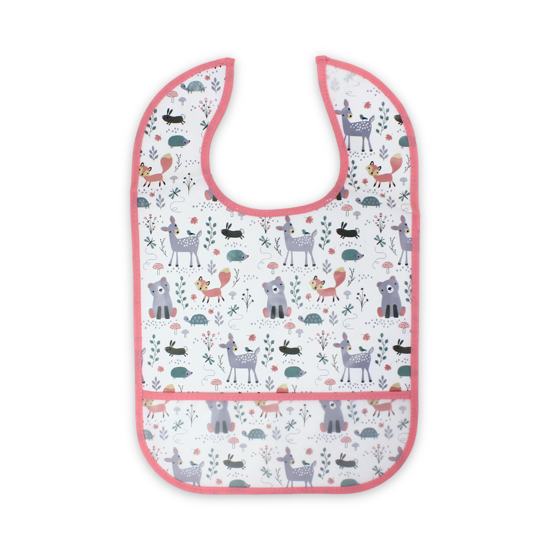 Waterproof Baby Bib – Cute Print