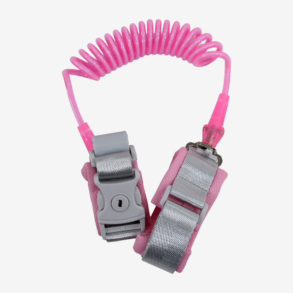 Anti-Lost Wrist Link Belt for Toddlers - Pink