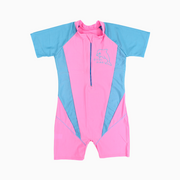 Girls Overall Swimsuit - Dolphin Design