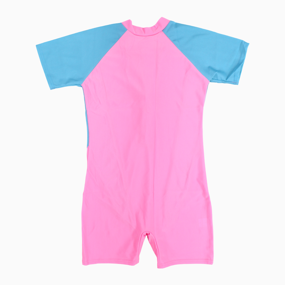 Girls Overall Swimsuit - Dolphin Design