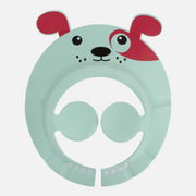 Mint Green Foam Shower Cap With Eye & Ear Protection - Dog