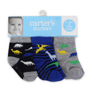 Baby Boys Cotton Socks – 3-12m (Pack Of 3)