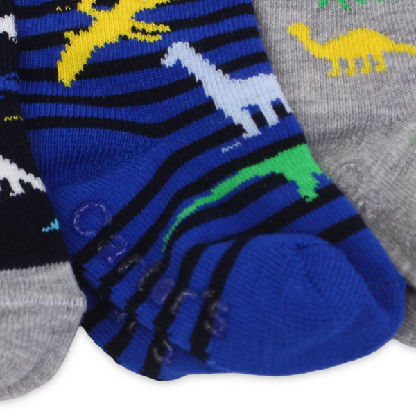 Baby Boys Cotton Socks – 3-12m (Pack Of 3)