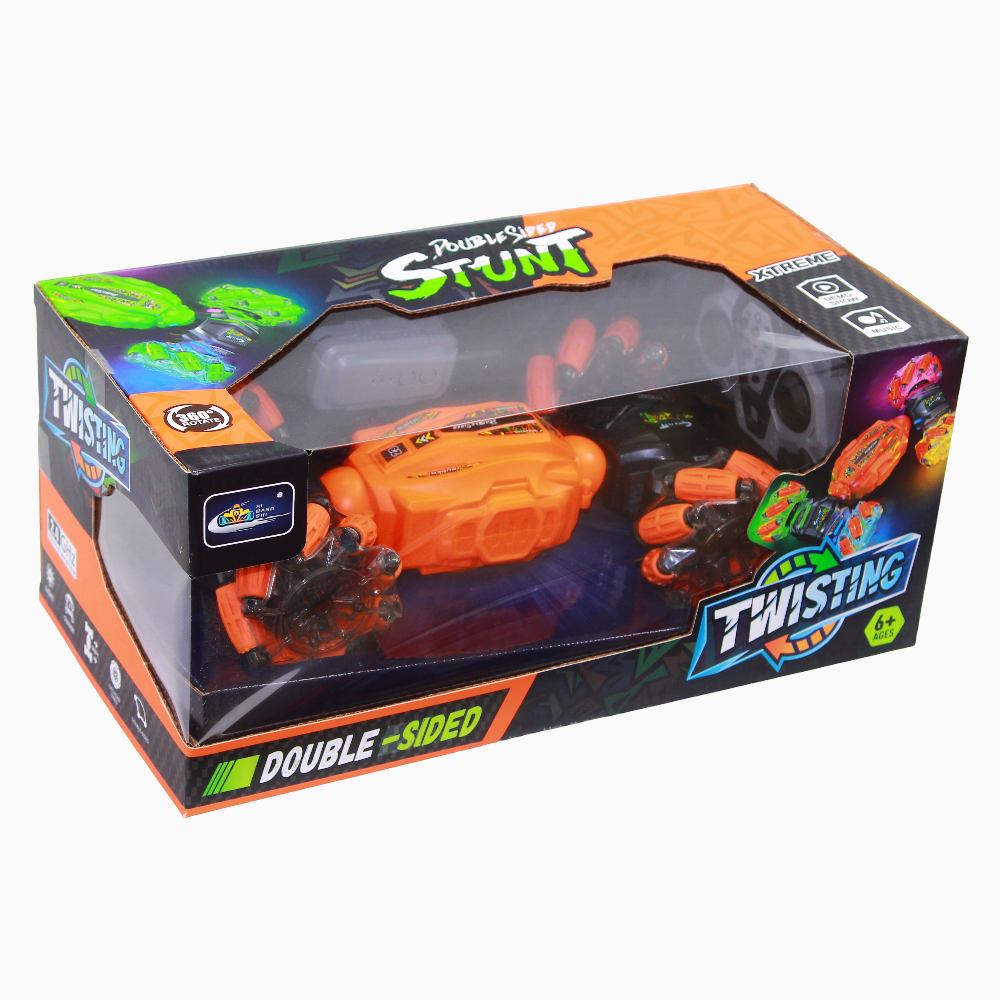 Gesture-Sensing Stunt Car - Orange/Black