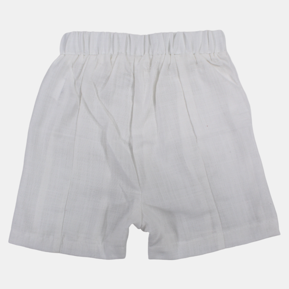 Girls Linen Shorts – Bow Details