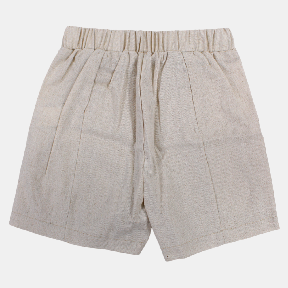 Girls Linen Shorts – Bow Details
