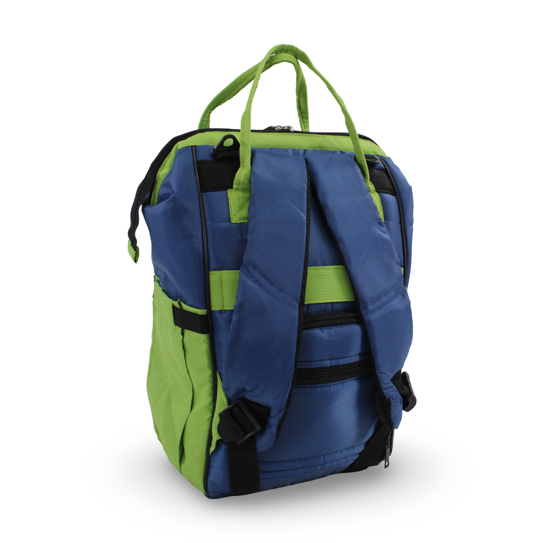 Uni Baby Diaper Bag – Navy & Green