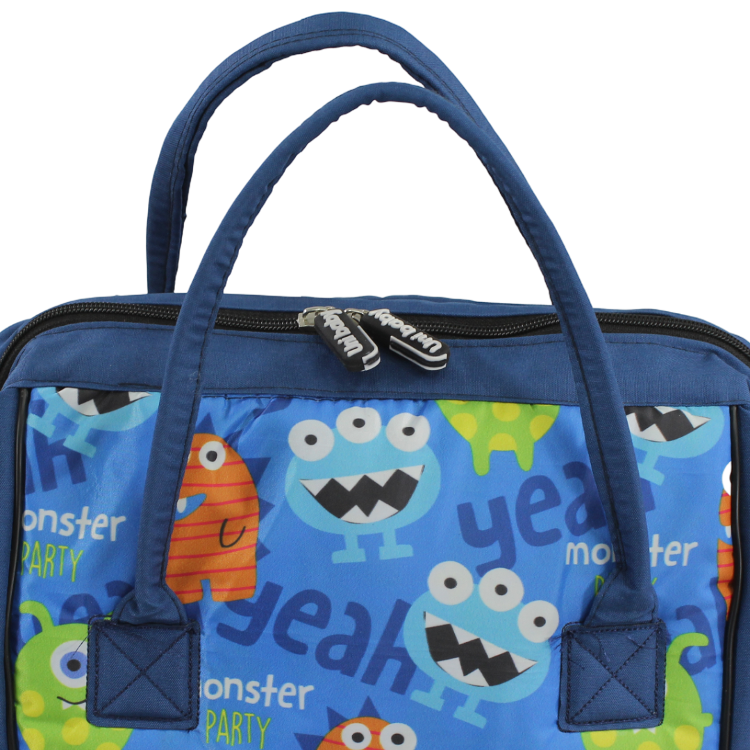 Uni Baby Diaper Bag – Floral Navy