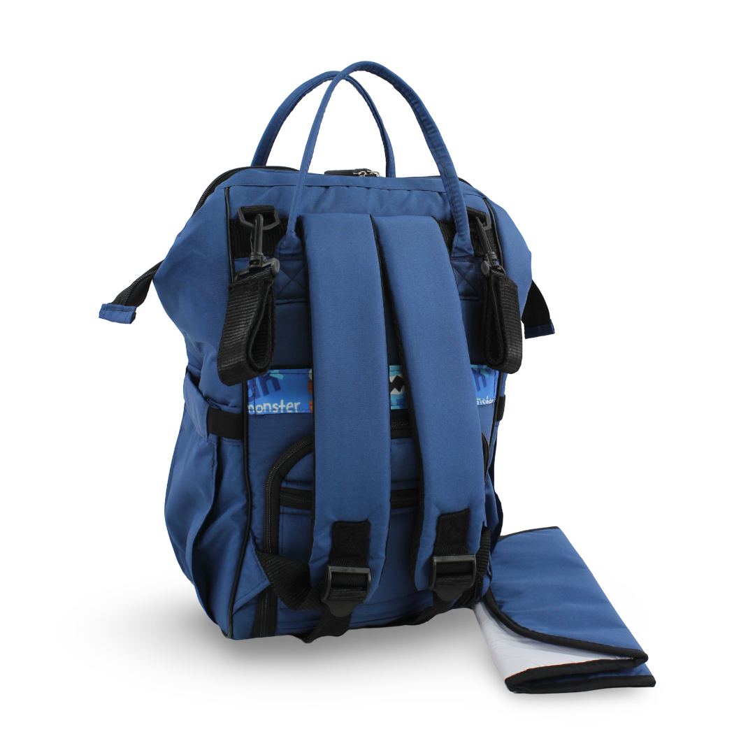 Uni Baby Diaper Bag – Floral Navy