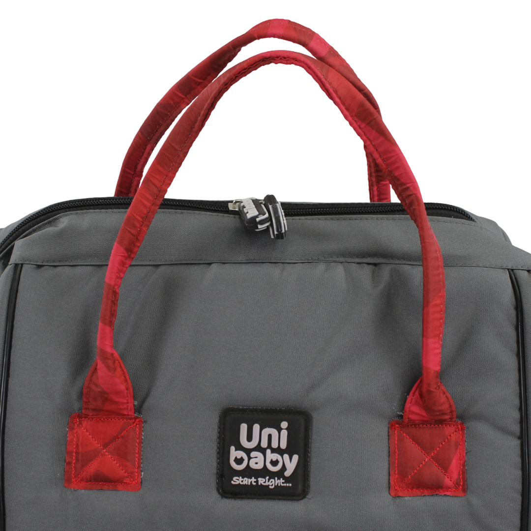 Uni Baby Diaper Bag – Floral Red