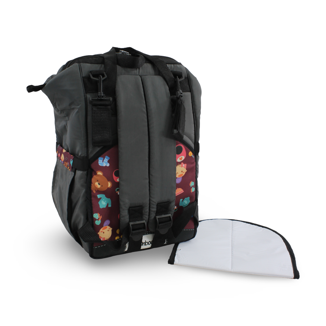 Uni Baby On Board Bag – Burgundy & Navy