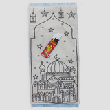 Coloring Prayer Mat for Kids (Beautiful Mosque)