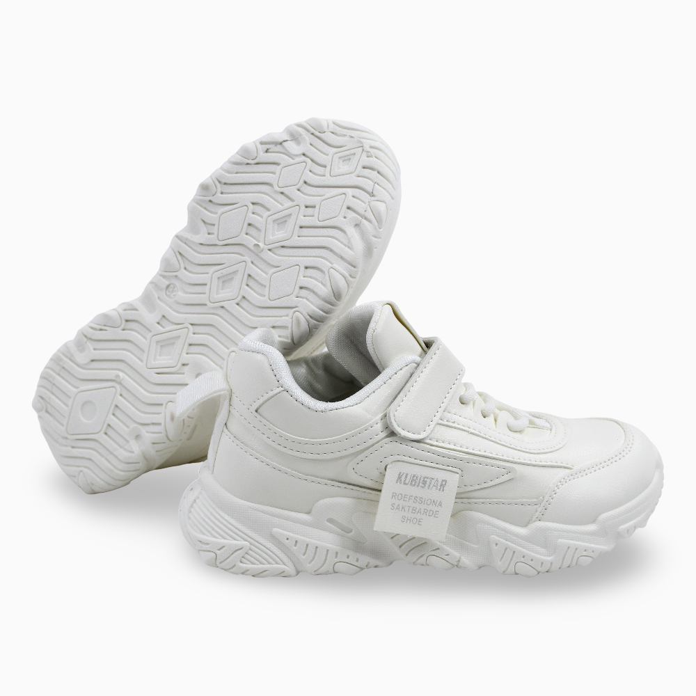 Unisex Leather Sneakers (Size 32-37)