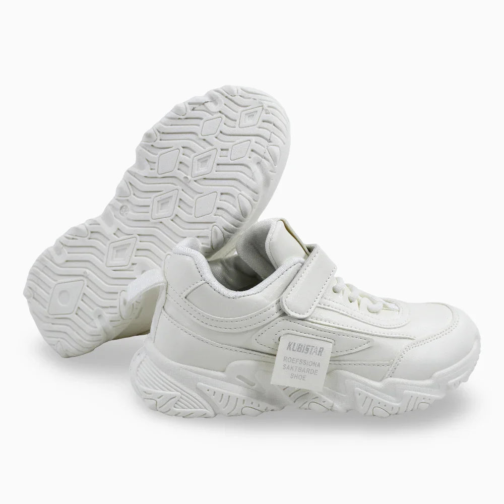 Unisex Leather Sneakers (Size 32-37)