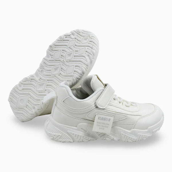 Unisex Leather Sneakers (Size 32-37)