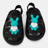 Aqua Bunny Sandals