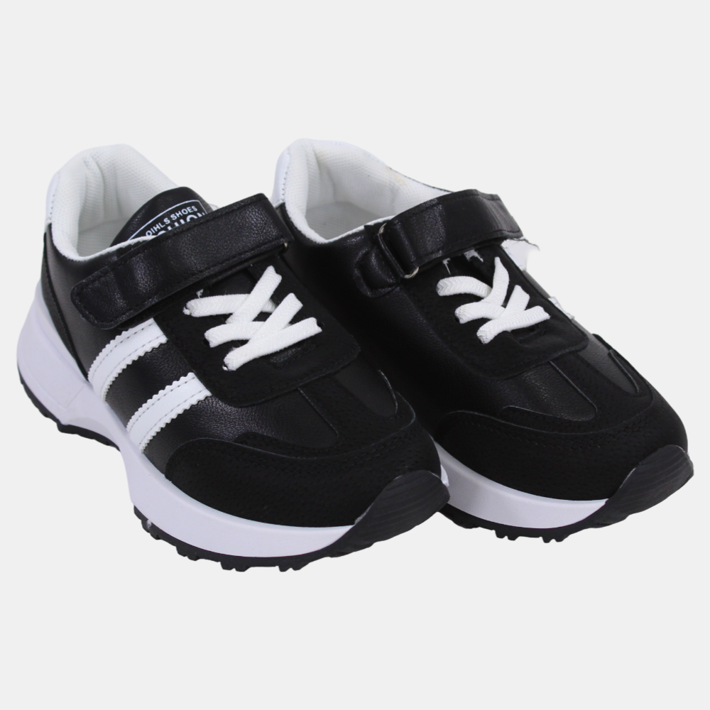 Boys Leather Sneakers – Multicolor