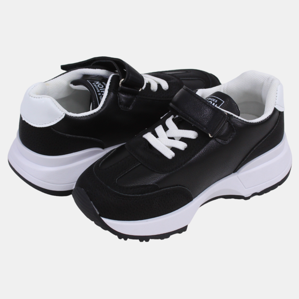Boys Leather Sneakers – Multicolor