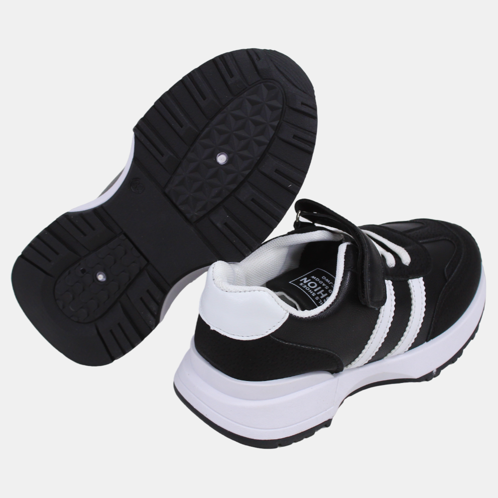Boys Leather Sneakers – Multicolor