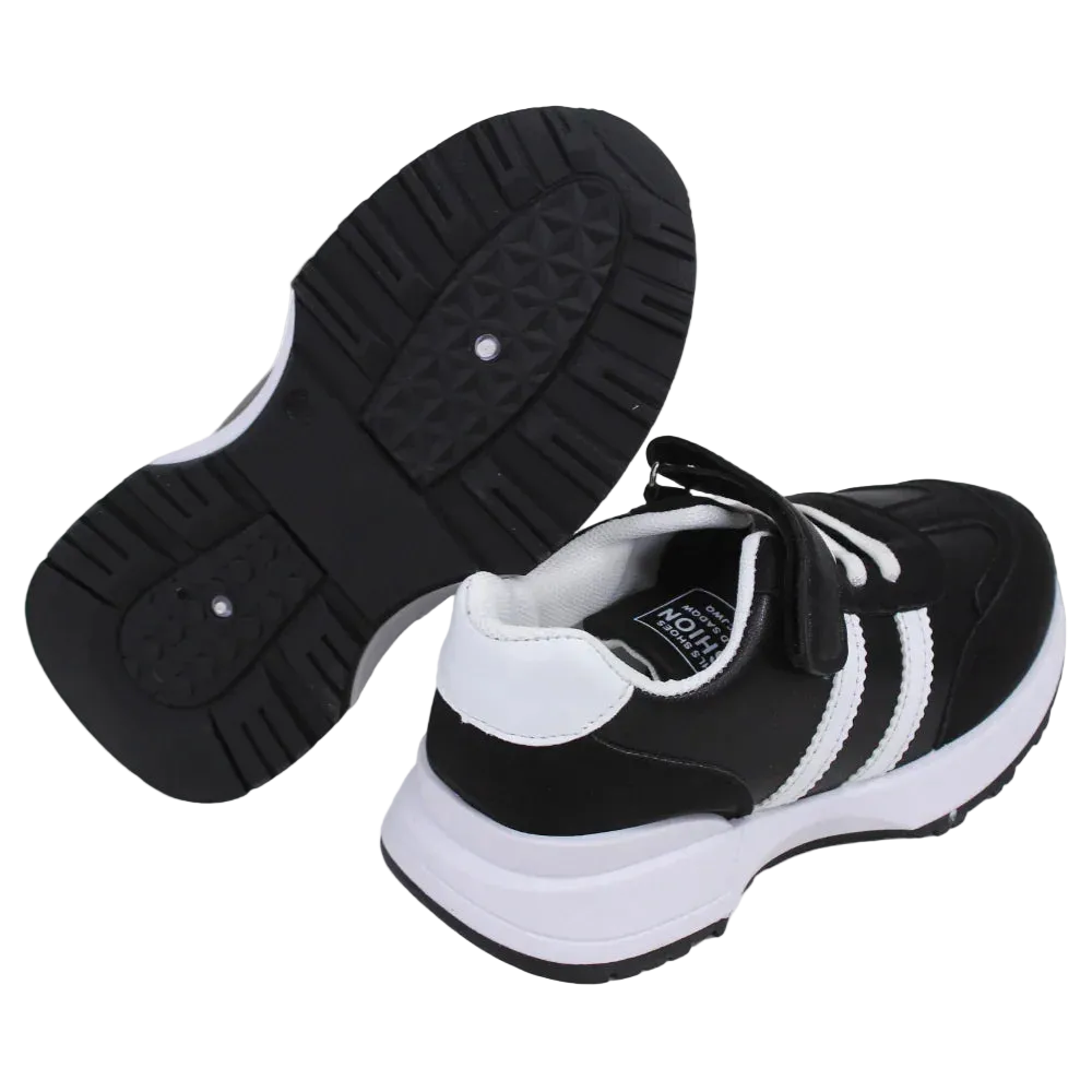Boys Leather Sneakers – Multicolor