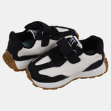 Baby Boys Leather Sneakers – Multicolor