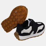 Baby Boys Leather Sneakers – Multicolor