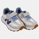 Baby Boys Leather Sneakers – Multicolor