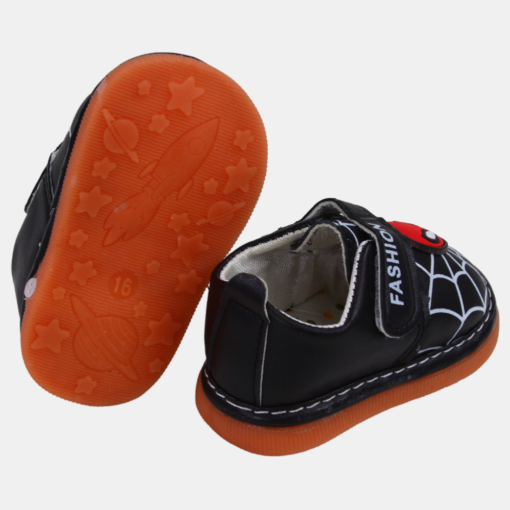 Baby Boys Spiderman Leather Sneakers - Multicolor