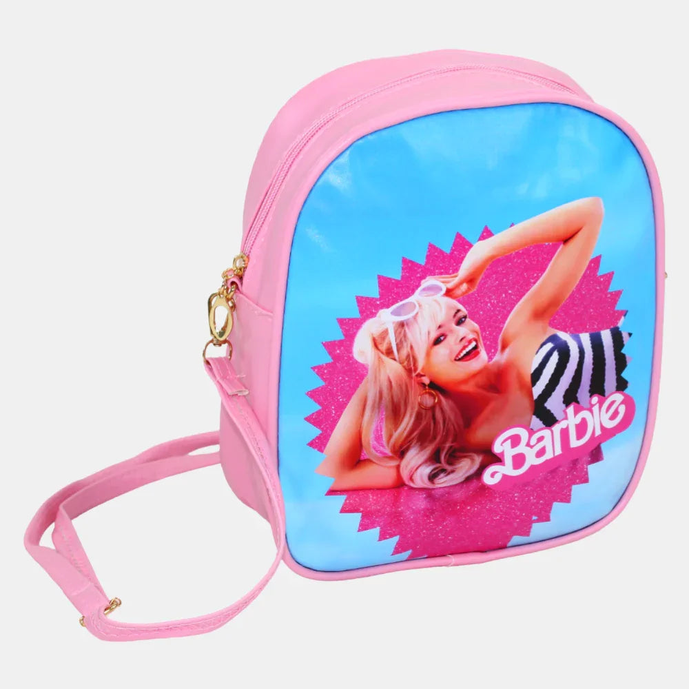 Barbie Shoulder Bag – Pink with White Sunglasses Design - Clothing - Cherries
