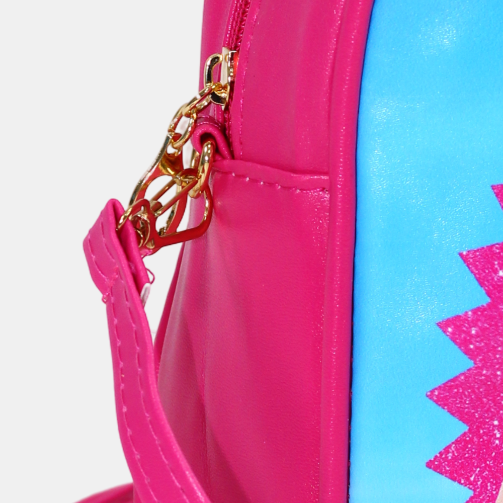 Barbie Shoulder Bag – Fuchsia with White Glasses Design
