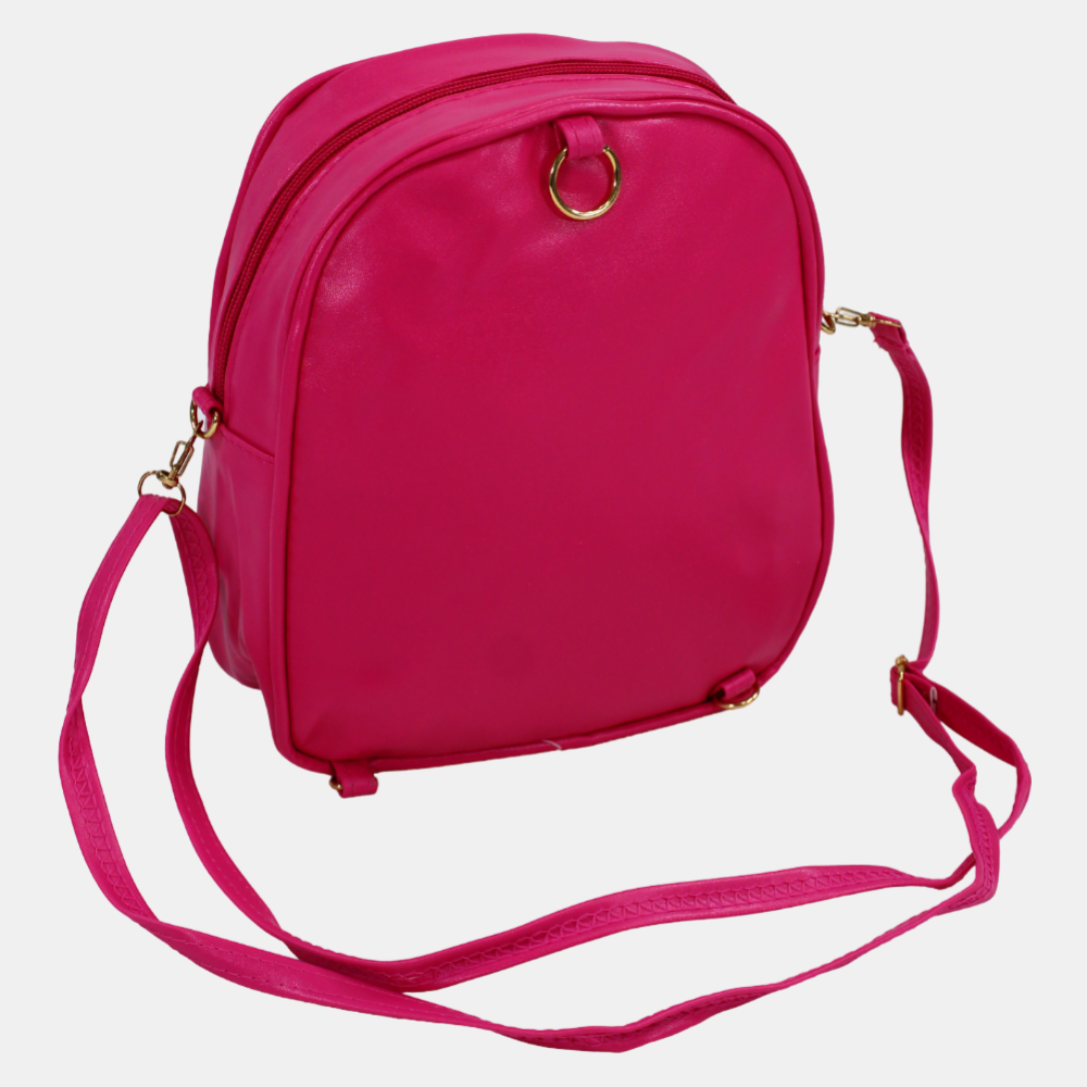Barbie Shoulder Bag – Fuchsia with White Glasses Design
