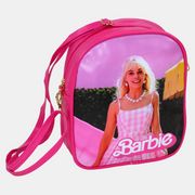 Barbie Shoulder Bag – Fuchsia with Plaid Dress Design