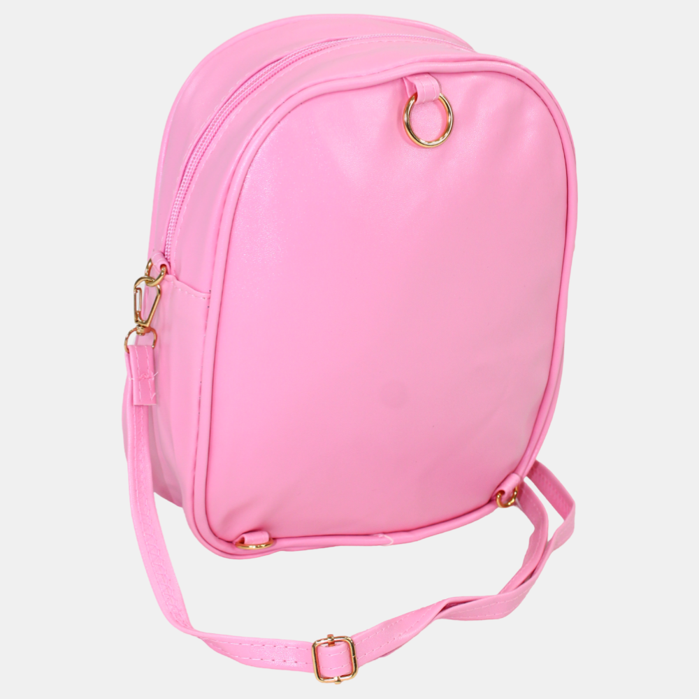 Barbie Shoulder Bag – Pink with Black Glasses Design