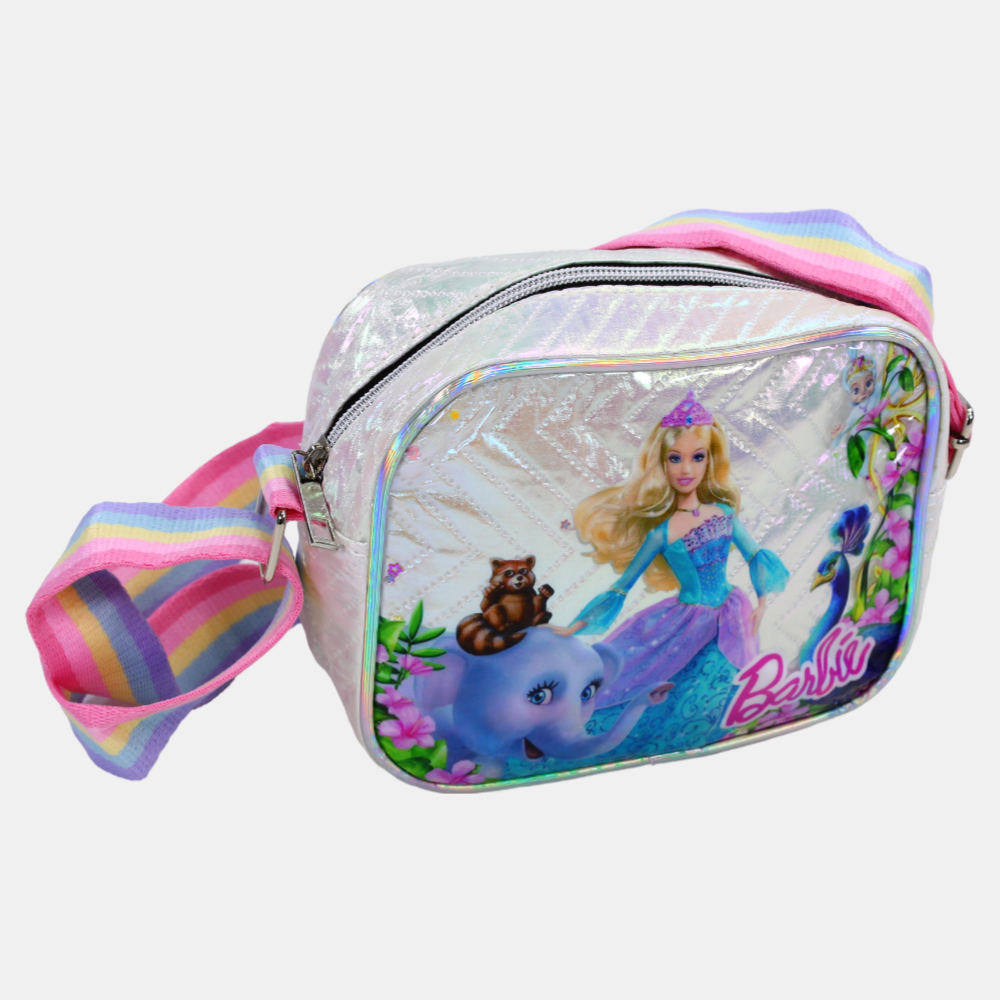 Barbie Small Shoulder Bag – Silver