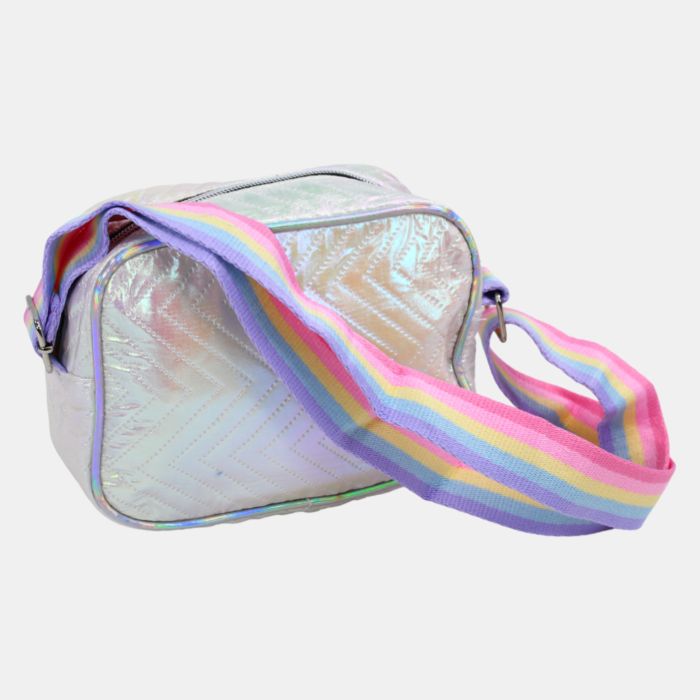 Barbie Small Shoulder Bag – Silver