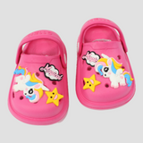 Baby Girls' Unicorn Clogs Slippers