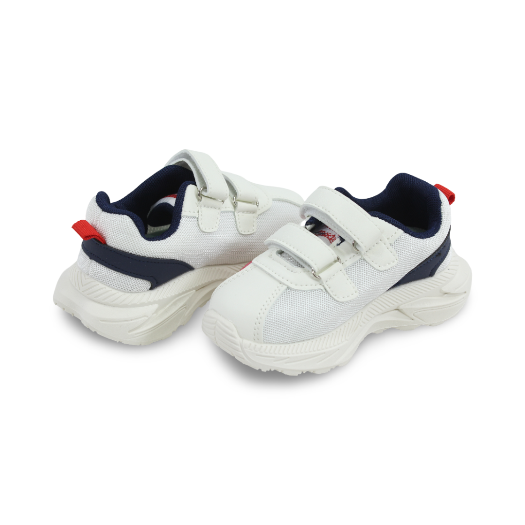 Unisex Baby Leather Sneakers – White Tsming