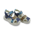Unisex Baby Leather Sandal – Blue