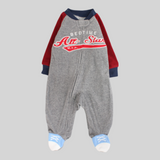 All Star Long-Sleeved Baby Footie