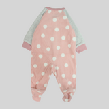 Winking Owl Long-Sleeved Baby Footie