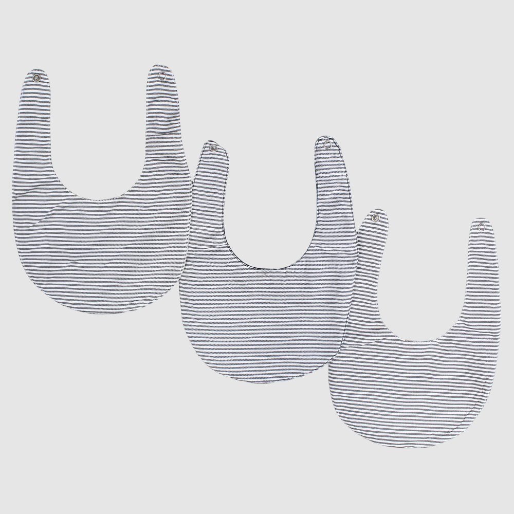 Cotton Bibs – Daddy & Mommy (Pack of 3)