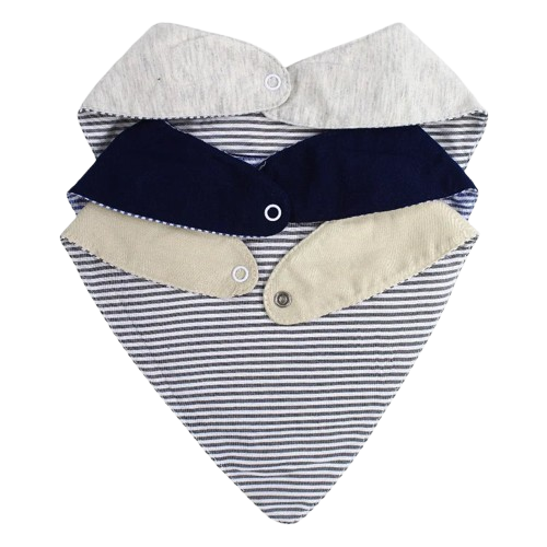 Pack of 3 – Cotton Bibs Daddy & Mommy