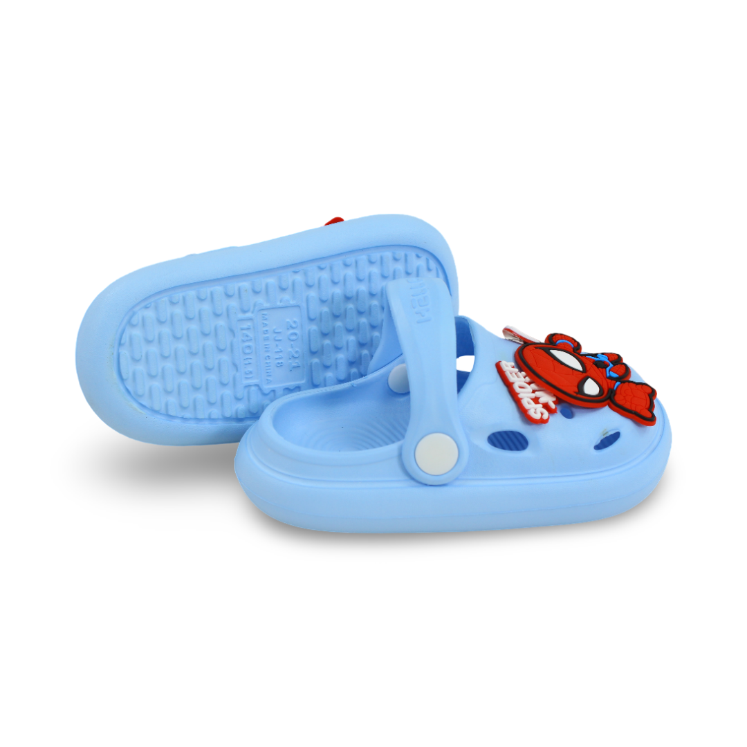 Baby Boys Rubber Crocs – Spider-Man Design