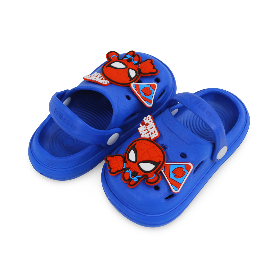 Baby Boys Rubber Crocs – Spider-Man Design