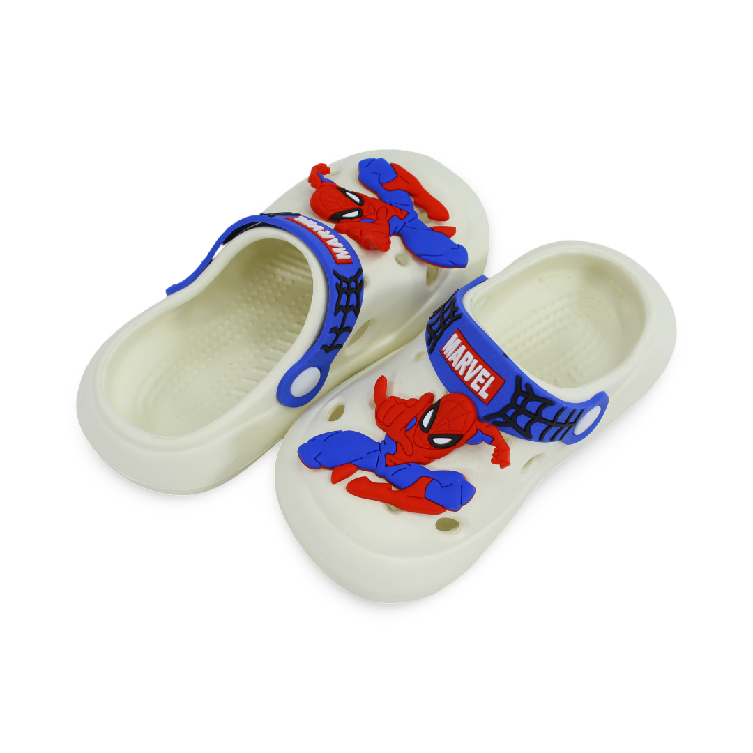 Boys Rubber Crocs – Spider-Man Design