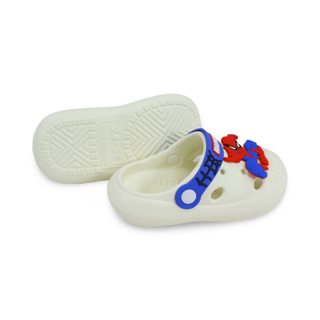 Boys Rubber Crocs – Spider-Man Design
