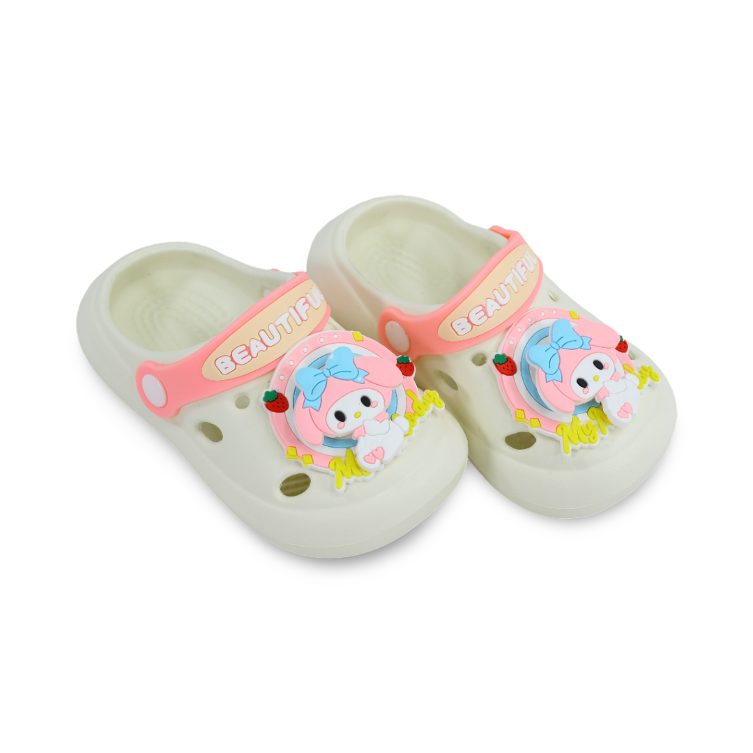 Girls Rubber Crocs – Melody Design
