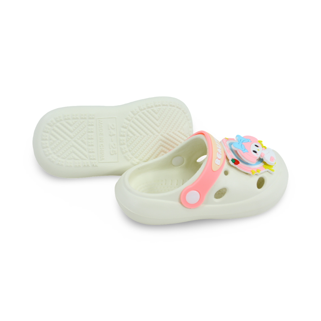 Girls Rubber Crocs – Melody Design