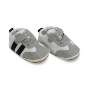 Unisex Baby Leather Shoes – Grey